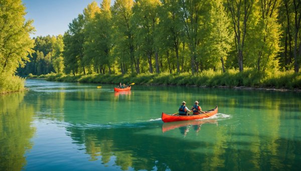 Canoë et baignade : profiter des rivières du lot