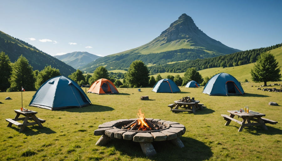 Camping proche vulcania informations : nature et volcans