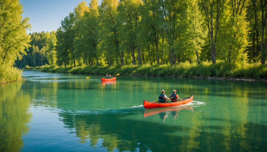 Canoë et baignade : profiter des rivières du lot