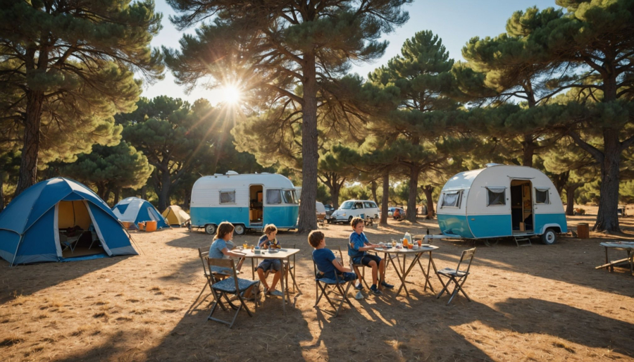 Vacances en camping près de ramatuelle